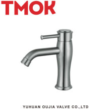 NOVO 304 cetim de aço inoxidável escovado banheiro Sink Mixer Tap Faucet.